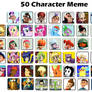 My Top 50 Favorite Characters