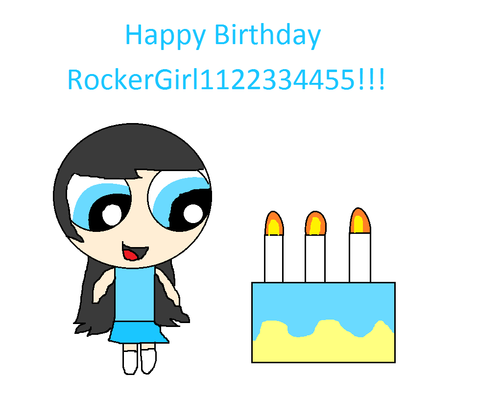 B-day gift to RockerGirl1122334455