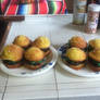 I made Cheeseburger Cupcakes!