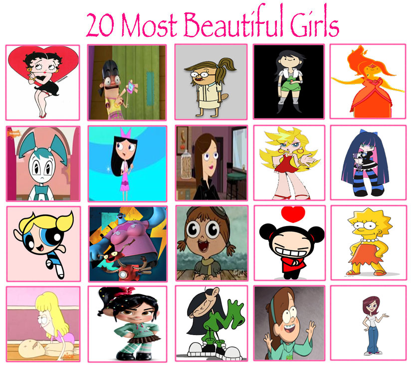 Most Female Deviantart My Top 20 Most Beautiful Girls by Toongirl18 on DeviantArt