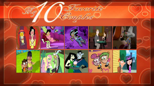 My Top 10 Favorite Cartoon Couples