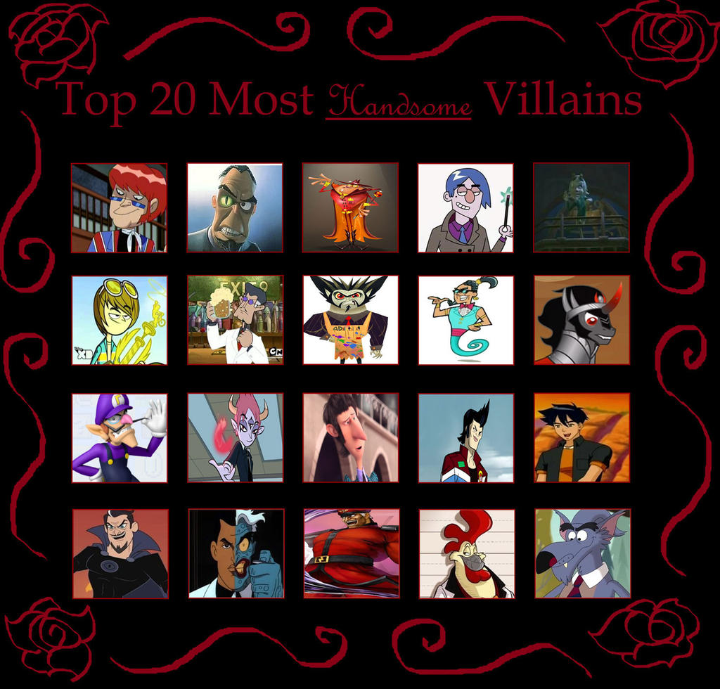Top 20 Most Handsome Villains By Toongirl18 On DeviantArt top-20-most-handsome-villains-by-toongirl18-on-deviantart