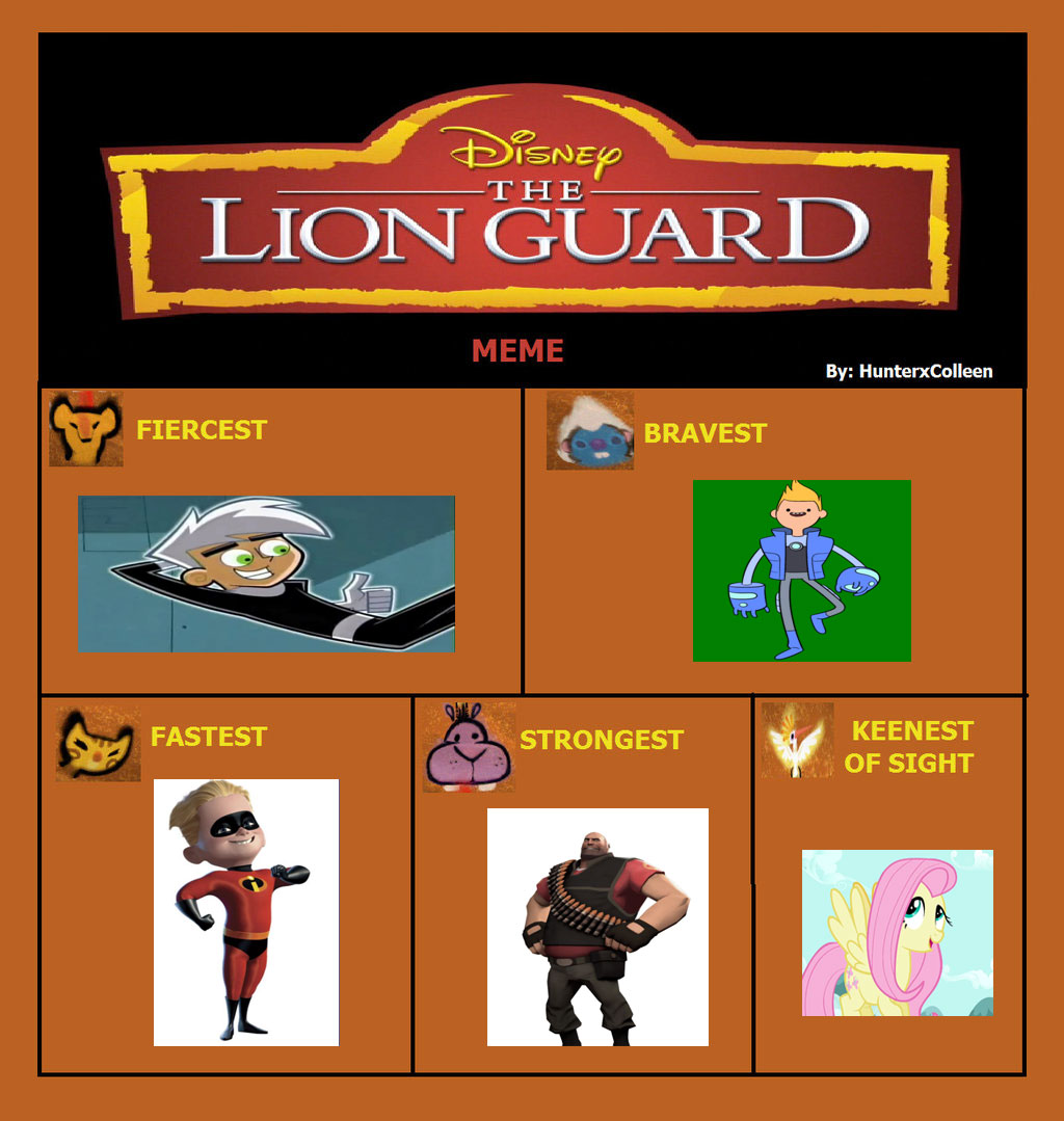 The Lion Guard meme - my version