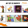 My Top 10 Favorite Foxes