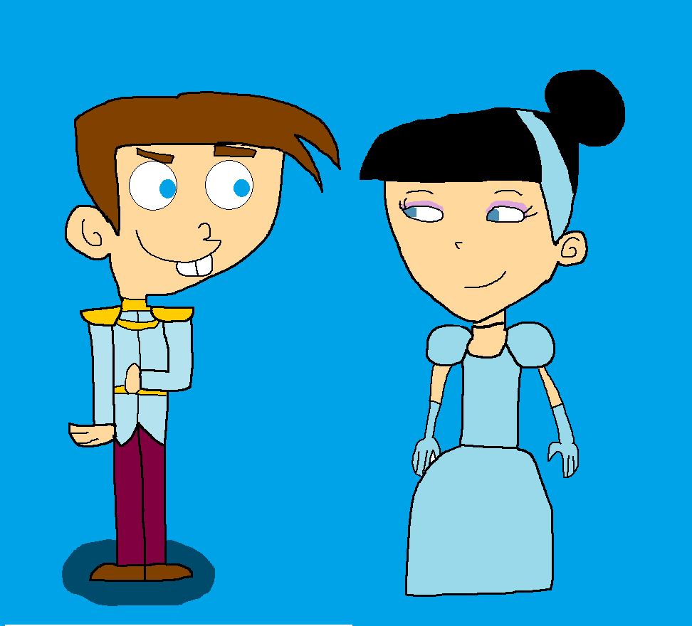 Timmy And Trixie As Cinderella And The Prince By.