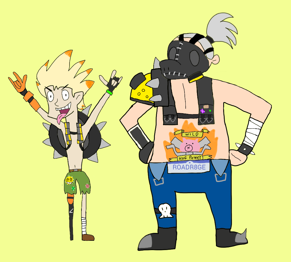 Junkrat and Roadhog