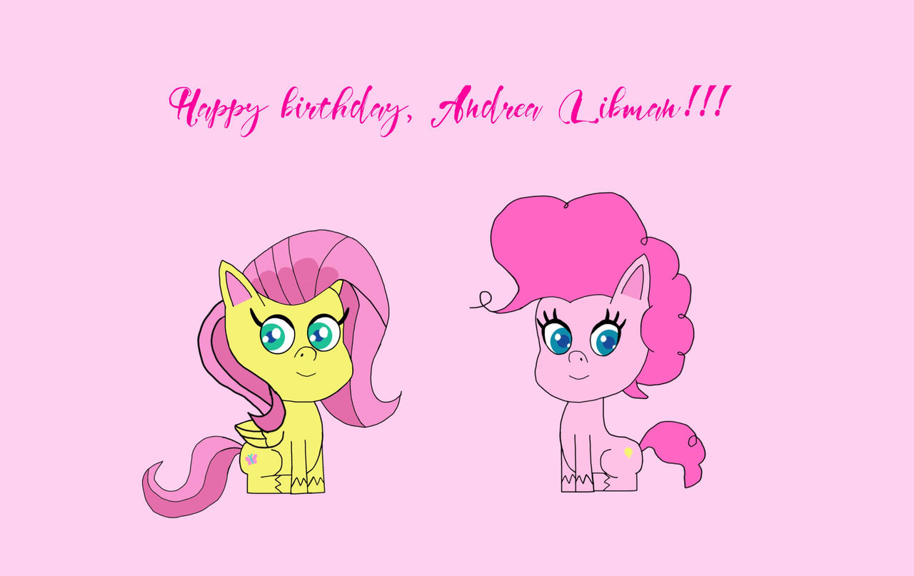 Happy birthday, Andrea Libman!!! by Toongirl18 on DeviantArt
