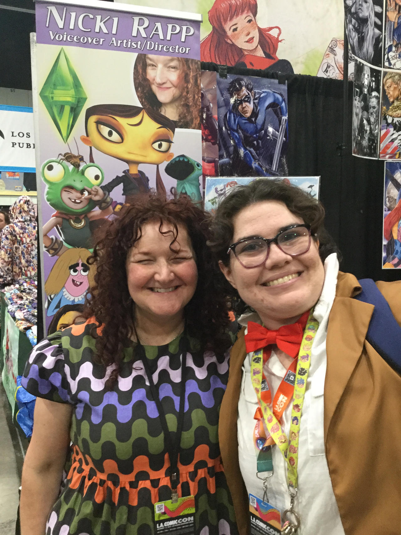 Nicki Ralph LA Comic Con '23: Me and Nicki Rapp by Toongirl18 on DeviantArt
