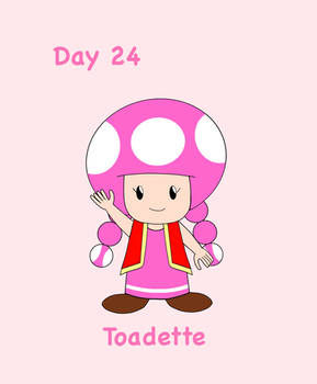 Pink-uary Day 24: Toadette