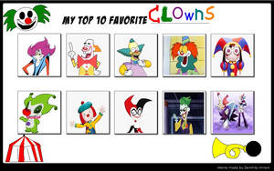 My Top 10 Favorite Clowns