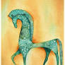Verdigris Horse