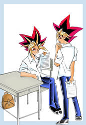  Atem and Yugi's test