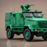 high security armored vehicle