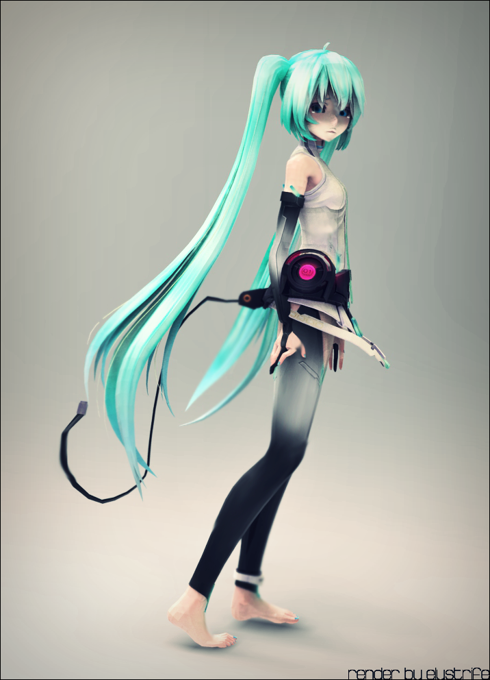 TDA Vocaloid Hatsune Miku Append by ElyStrife on DeviantArt