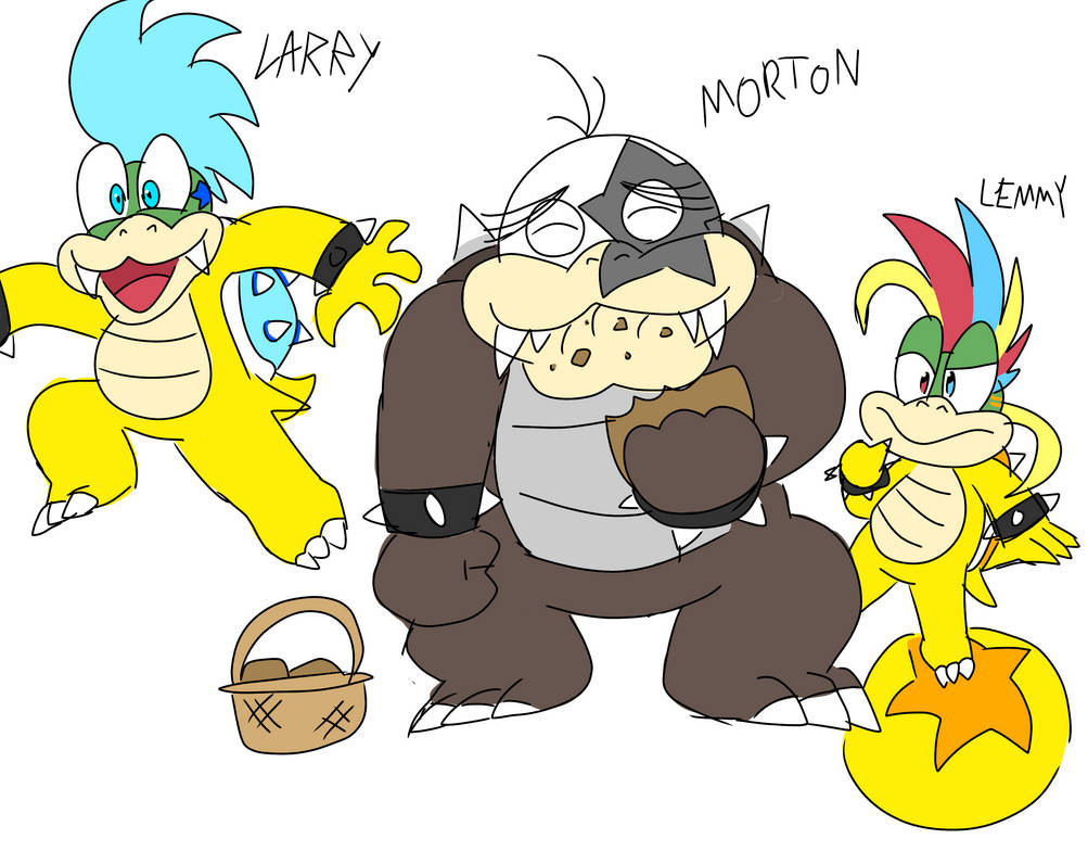 Koopalings 1 by Shoopcozy03 on DeviantArt