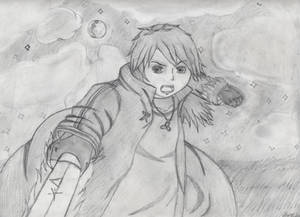 Hand of Fire -Pencil- :Tales of Almiore: