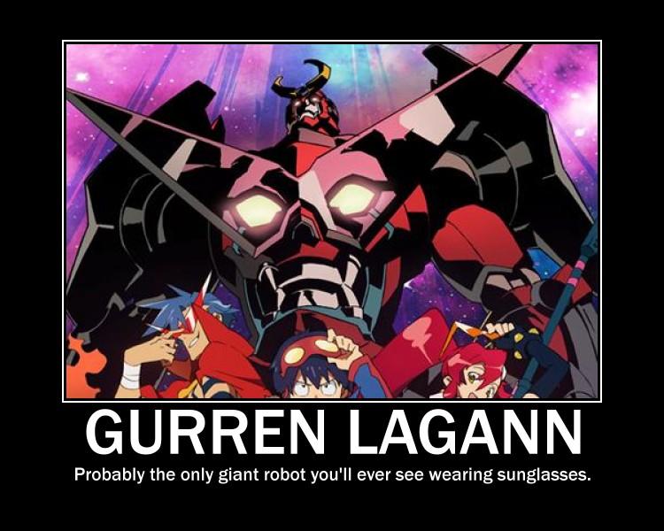 Gurren Lagann Motiv. Poster