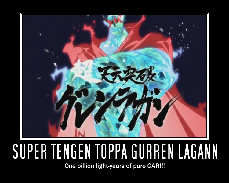 Chou Tengen Toppa Gurren Lagann by just1ce1 on DeviantArt