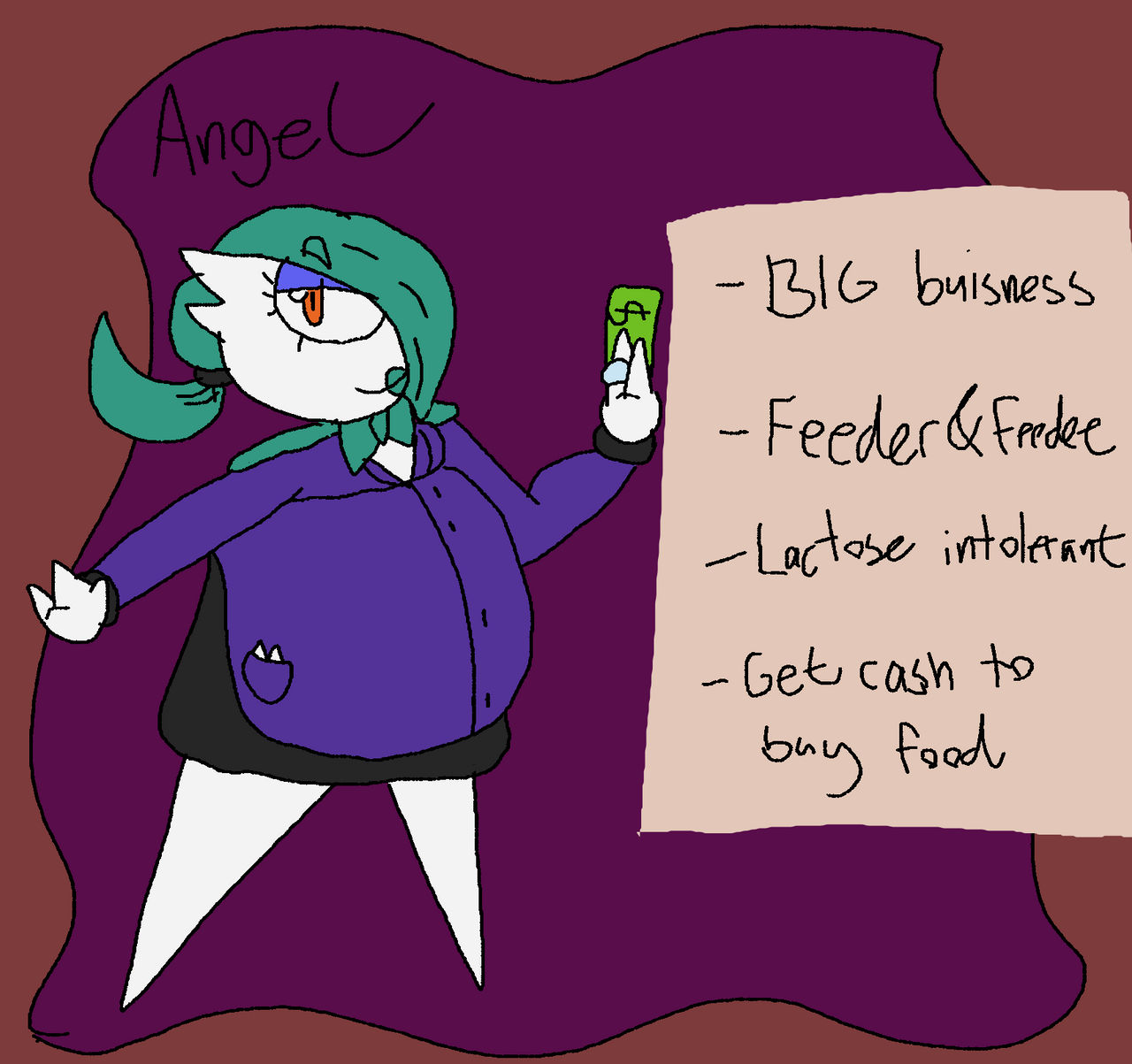 Angel oc ref by Cambreon213 on DeviantArt