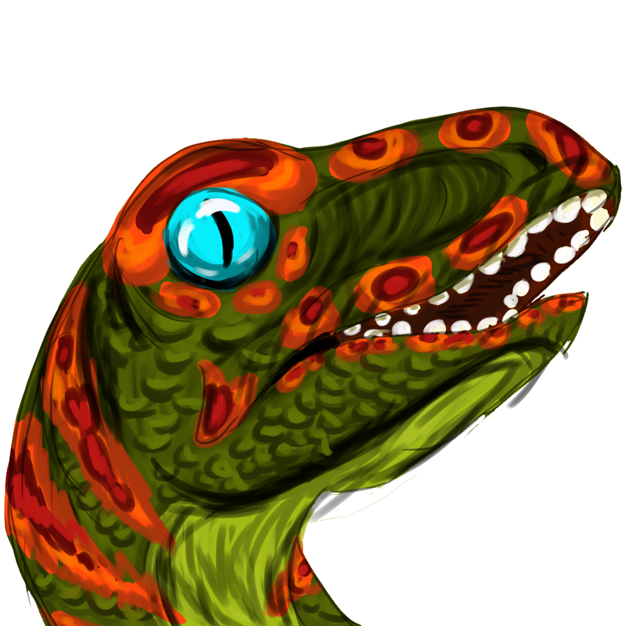 Raptor Portrait by WaywardFellar on DeviantArt