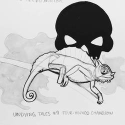 INKTOBER- Undying Tales #9 -Chamelon