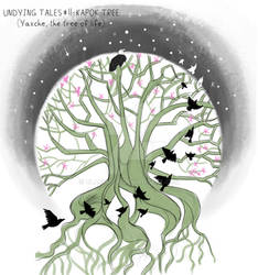 INKTOBER- Undying Tales #11 - Kapok Tree