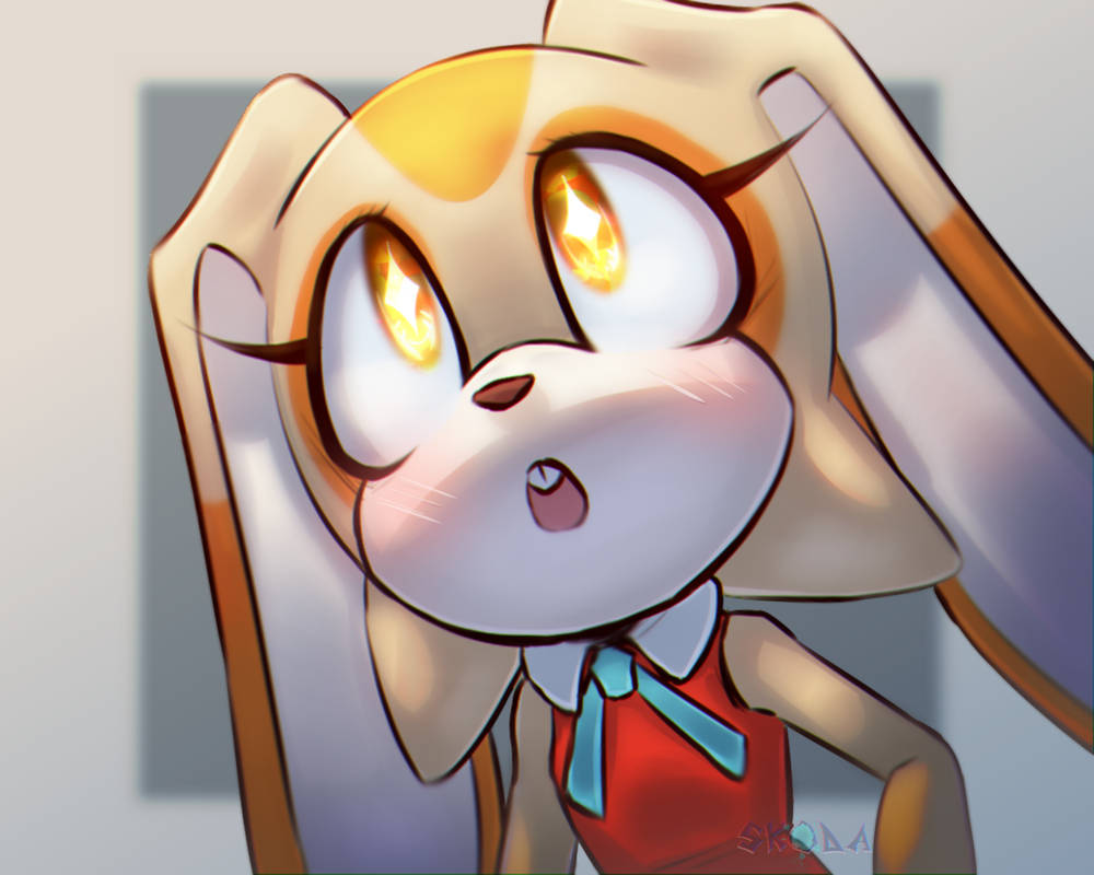 Giant Cream Rabbit Cream the Rabbit by skodamas on DeviantArt