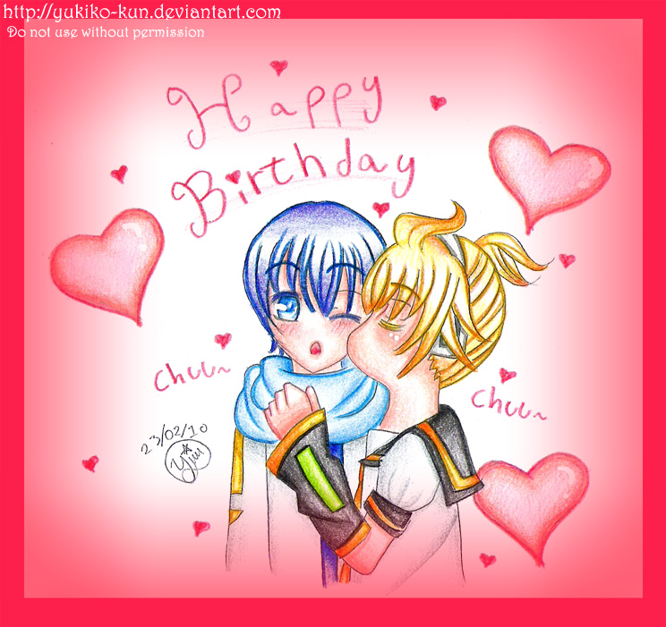 -Vocaloid: HBD Kaito-Nii-Chan-