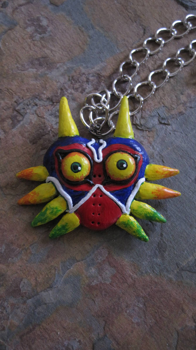 Majoras Mask Necklace by PunkTrunk on DeviantArt