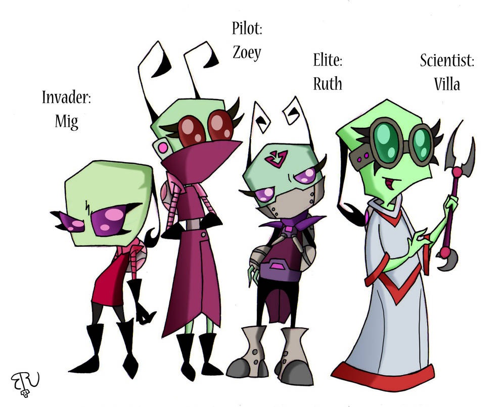 Female Irken OC's by Piddies0709 on DeviantArt