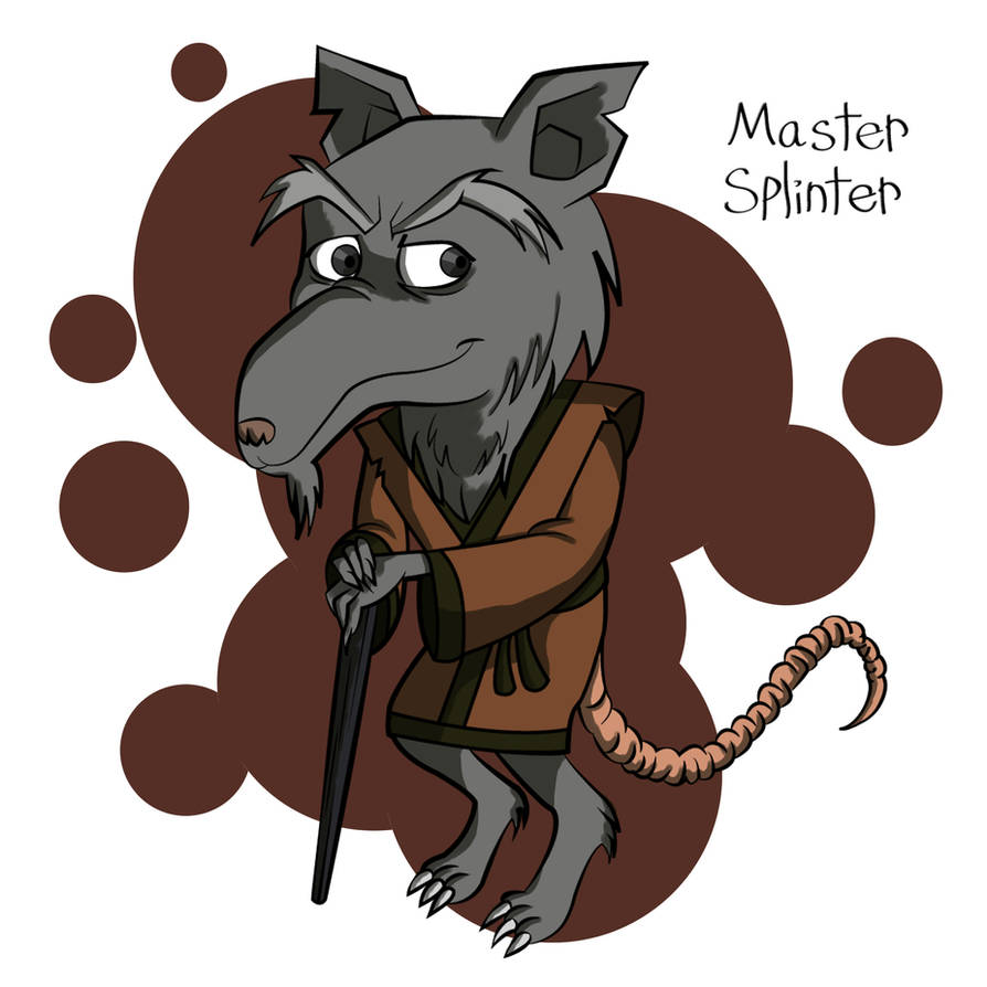 Master Splinter Body Pattern Master Splinter-Chibi by Piddies0709 on DeviantArt