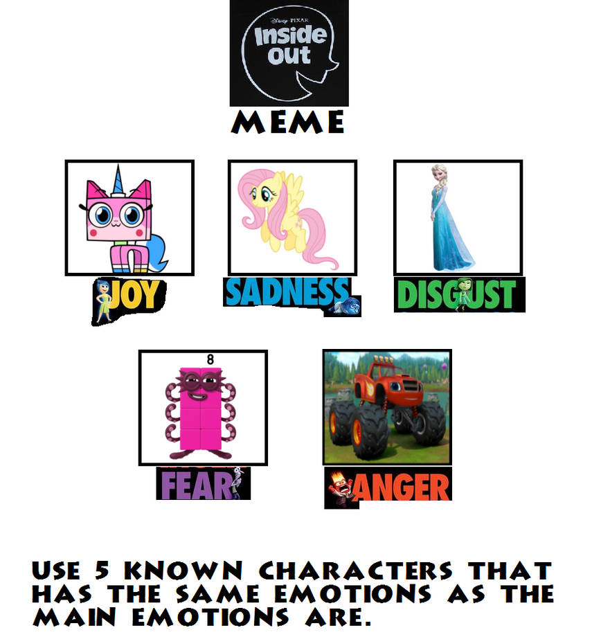 My Inside Out Cast Meme By ArisahThePixarGirl On DeviantArt My inside out cast meme by arisahthepixargirl on deviantart