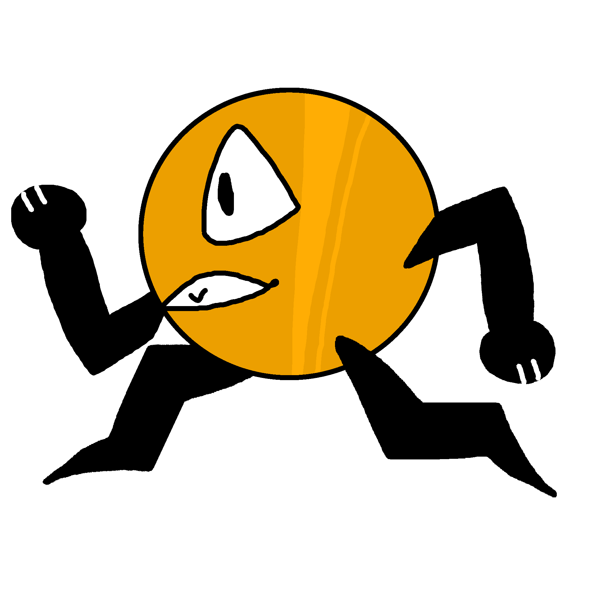 Coiny Scared Coiny running || Run Cycle by chelsann2009 on DeviantArt