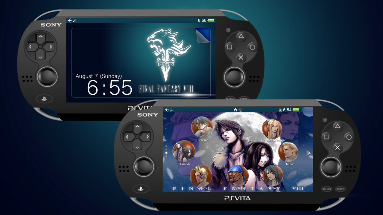 Final Fantasy VIII [PS Vita Custom Theme)