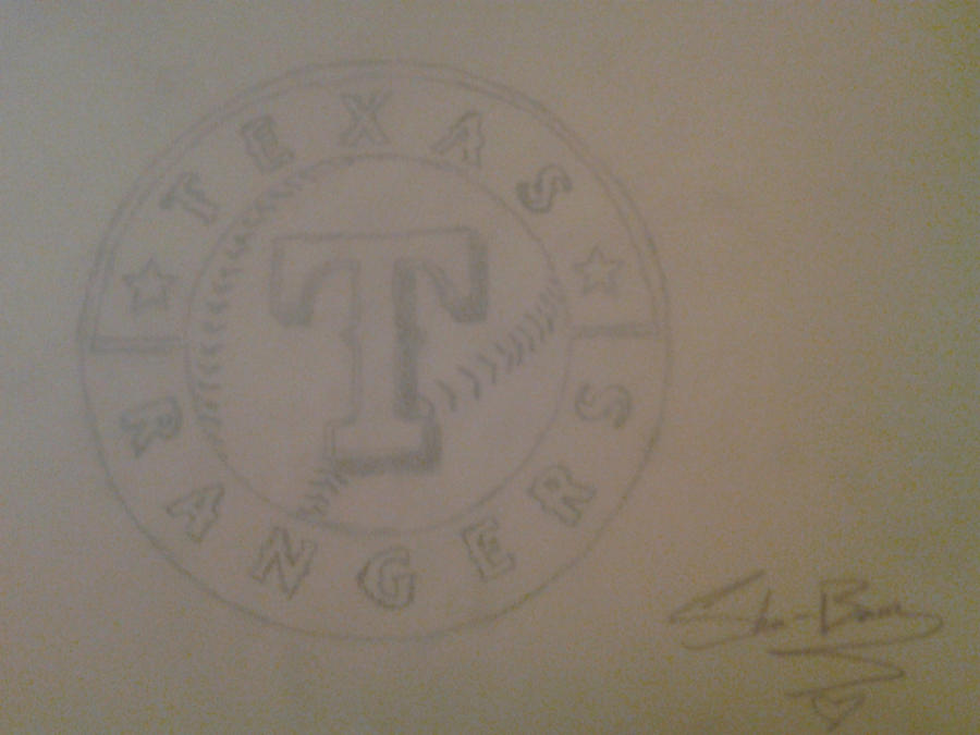 Texas Rangers Simple Drawing Rangers Logo by flowergirl130 on DeviantArt