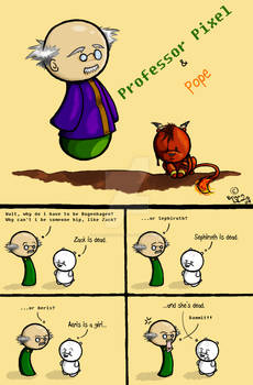 pixel and pope comic 1