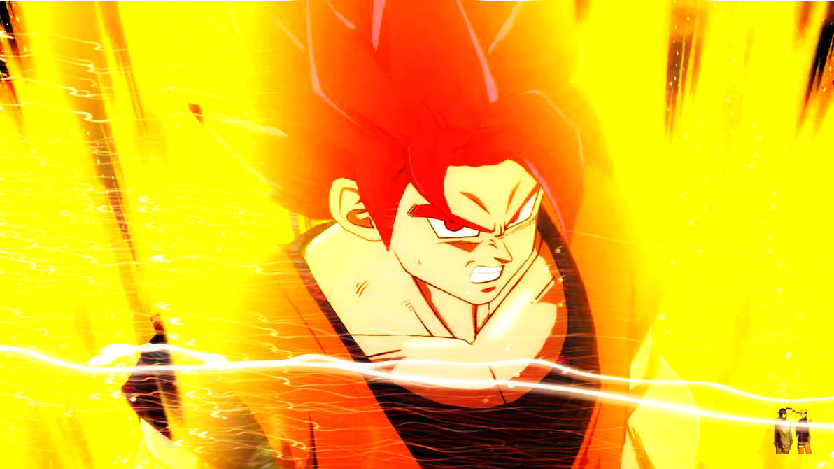 Red Robe Goku Super Saiyan Red Goku by AGB234 on DeviantArt