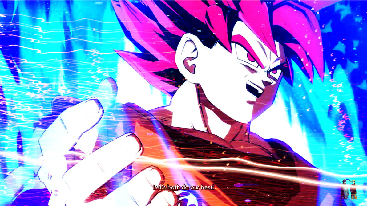 Red Robe Goku Super Saiyan Red Goku by AGB234 on DeviantArt