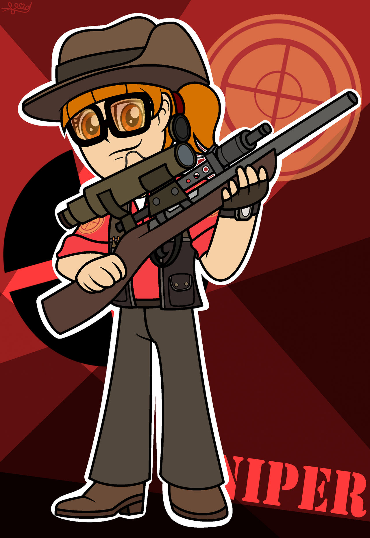 Phoenix Cosplay Red Sniper by Abkylover2019 on DeviantArt