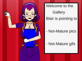 Blair Shows You The Gallery