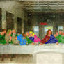 The last supper - MS paint ver