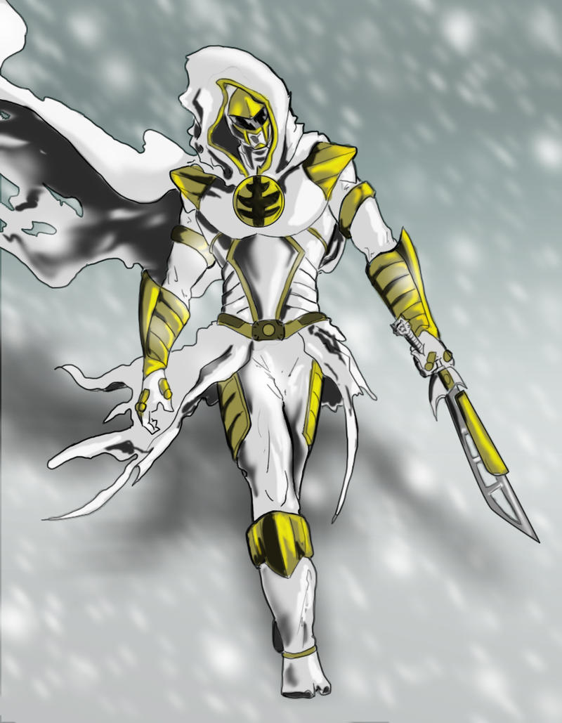 Ninja Ranger Render Deviantart White Ranger Ninja by goldenmurals on DeviantArt