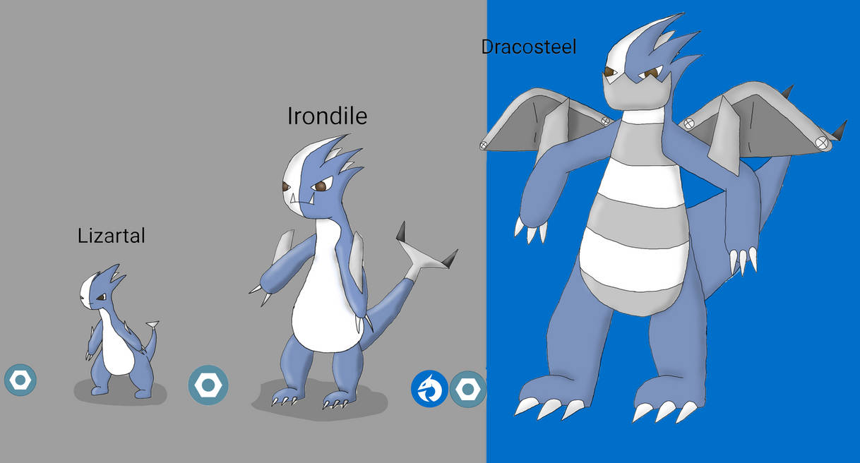 Fakemon new pseudo-line by Maticrack2080 on DeviantArt