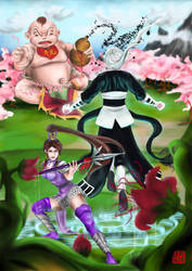 Peach Blossom forest battle