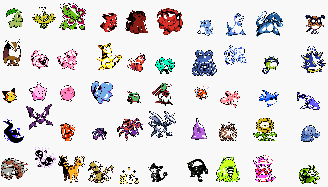 Sprite Pokemon Gold Unown by JorMxDos on DeviantArt