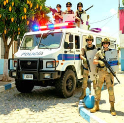 Medium-Sized Armored BulletProof Truck Of the Tact