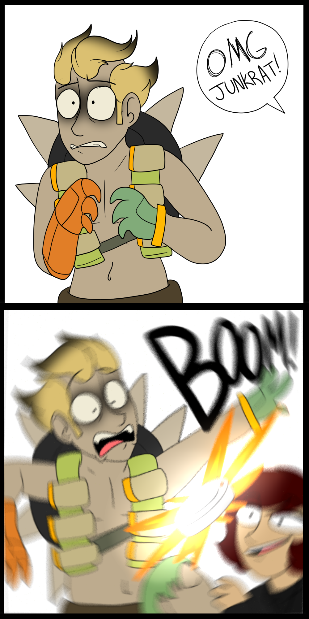 Junkrat - Overwatch - AnimeComics