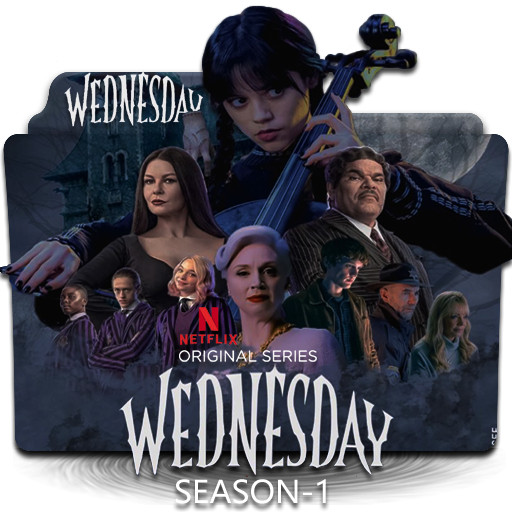 Wednesday 2 Icon Wednesday Season 1 Folder icon by imtiaz009 on DeviantArt