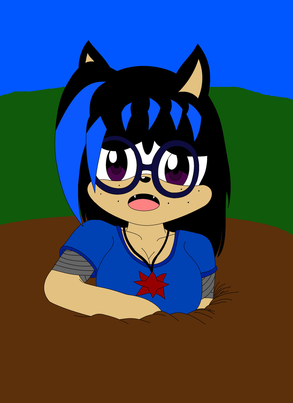 Jane In Trouble Colored