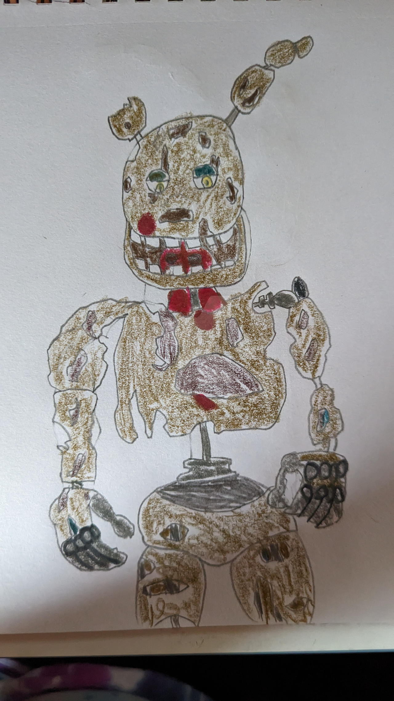 Springtrap by Badpkmnplayer on DeviantArt